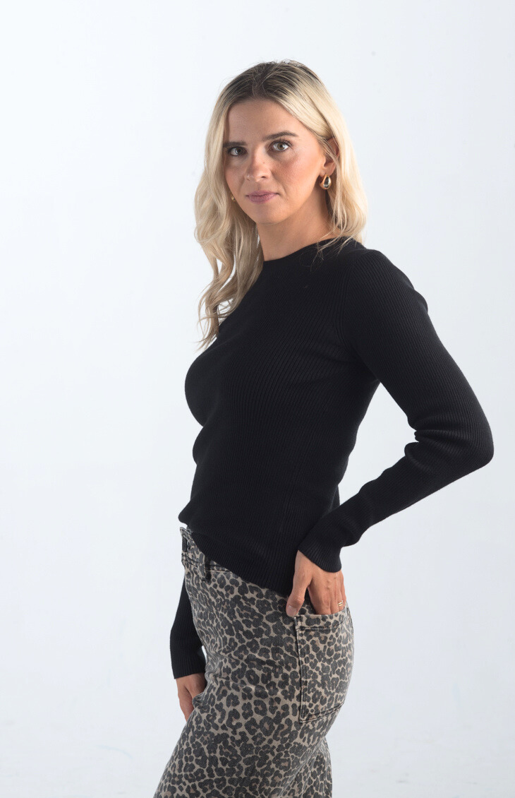 Introducing the Casually Cool Rib Sweater, a versatile ribbed sweater available in multiple colors. With long sleeves and a crew neckline, this sweater offers a chic and comfortable fit, making it the ideal basic piece for layering or wearing on its own.

Fabric: 70% Viscose, 30% Nylon

Size Guide: Fits True To Size, Model is Wearing a Size S

Available at our boutiques in Chicago, Lake Geneva, and Milwaukee. (Item availability may vary by location.)