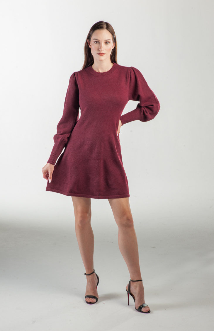 Dainty Girl Sweater Mini Dress Pink Moon Bay Dainty Girl Sweater Mini Dress Pink Moon Bay