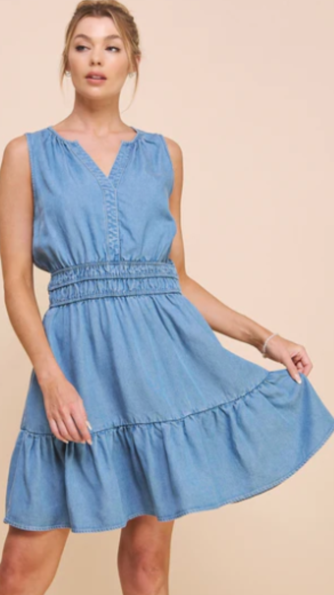 Blue Jean Baby Dress