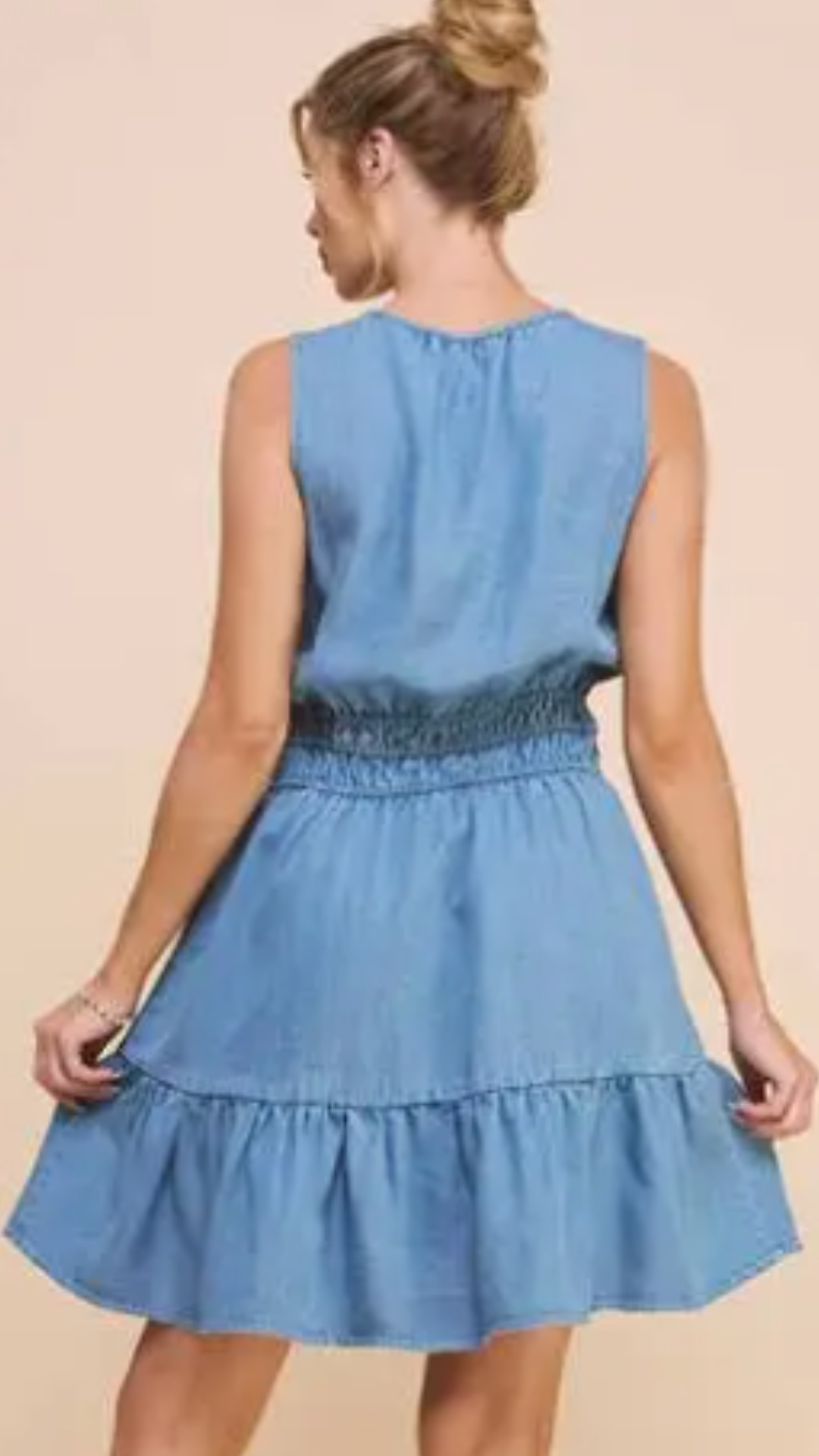 Blue Jean Baby Dress