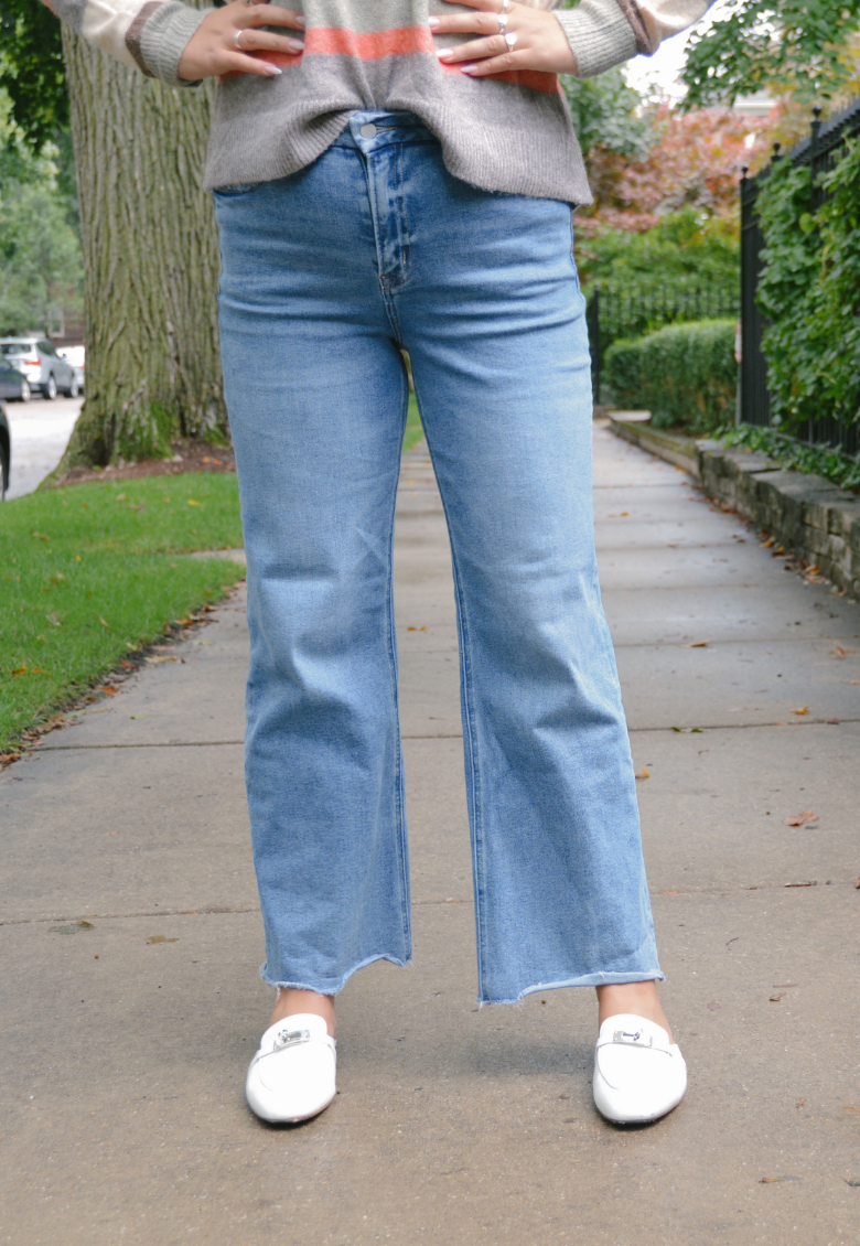 Superstretch Flared Leg Jeans